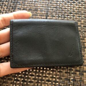 Ralph Lauren Brown Leather Card Holder